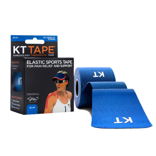 KT Tape Original - Voorgesneden - Blauw - 5cm x 5m